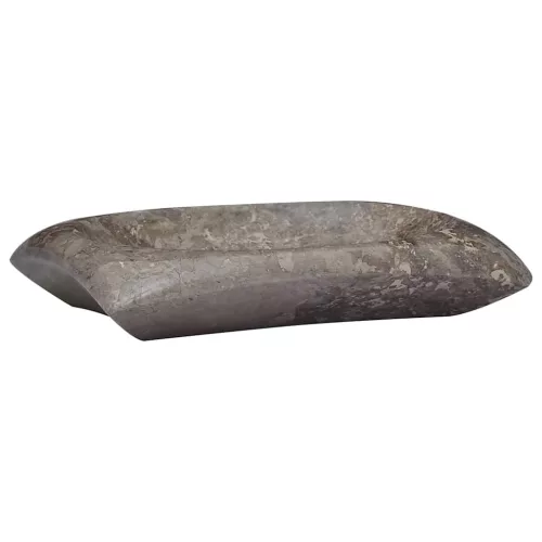  szürke márvány mosdókagyló 50 x 35 x 10 cm
