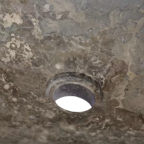  szürke márvány mosdókagyló 50 x 35 x 10 cm