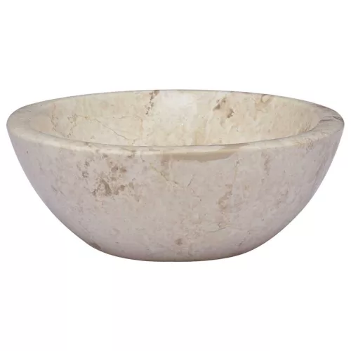  krémszínű márvány mosdókagyló 53 x 40 x 15 cm