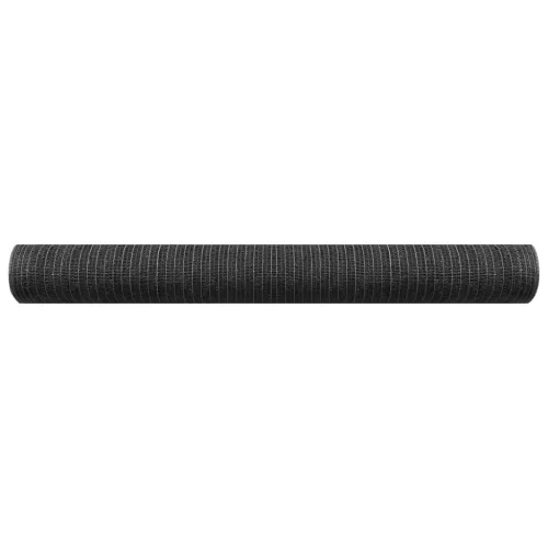  antracitszürke HDPE belátásgátló háló 1,8 x 50 m 75 g/m²