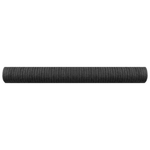  antracitszürke HDPE belátásgátló háló 3,6 x 10 m 75 g/m²