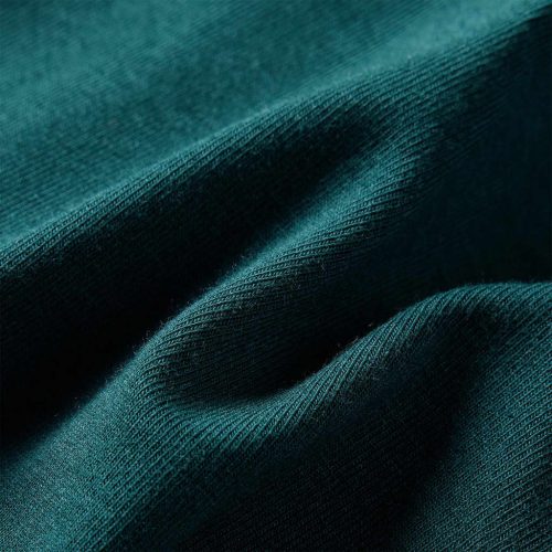 Gyerek ruha hosszú ujjú sötétzöld 104