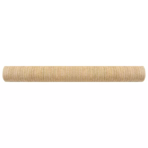  bézs HDPE belátásgátló háló 1,5 x 25 m 75 g/m² 