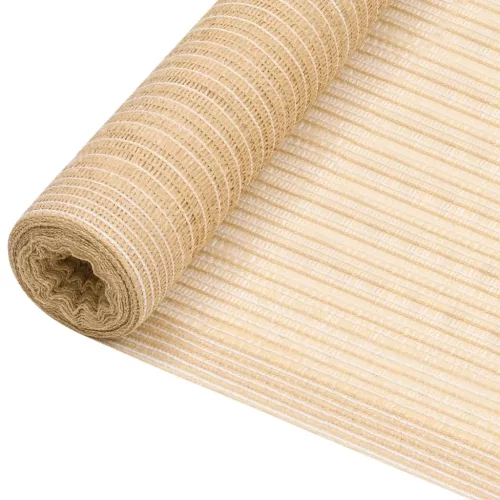  bézs HDPE belátásgátló háló 1,8 x 25 m 75 g/m² 