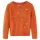 Gyerek pulóver kötött égetett narancssárga 116