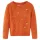 Gyerek pulóver kötött égetett narancs 140