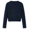 Gyerek kardigán kötött Navy 104