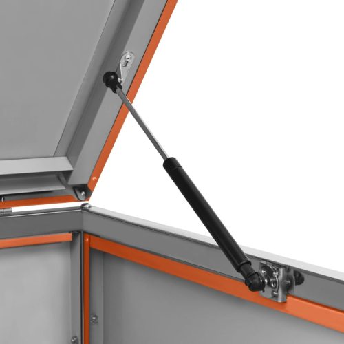  acél tároló gurítható szemeteskukához 69 x 77,5 x 112,5 cm