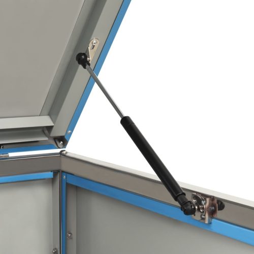  acél tároló gurítható szemeteskukához 69 x 77,5 x 112,5 cm