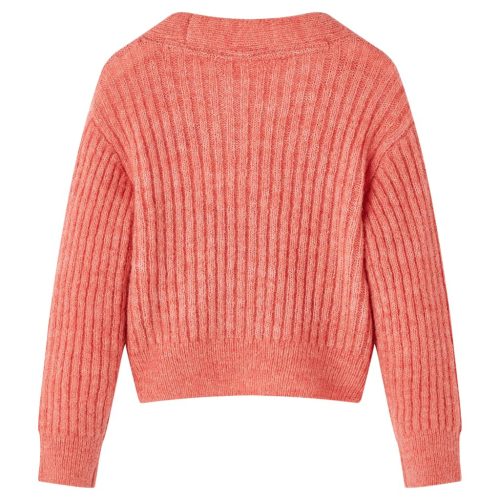 Gyerek kardigán kötött közepes rózsaszín 116