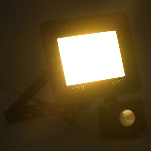  meleg fehér fényű szenzoros LED-reflektor 30 W