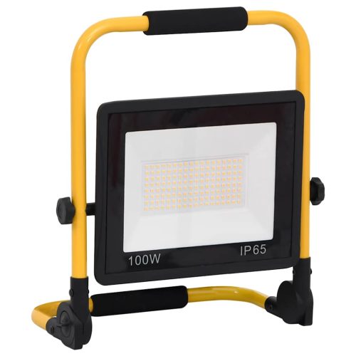  meleg fehér fényű fogantyúval ellátott LED-es reflektor 100 W