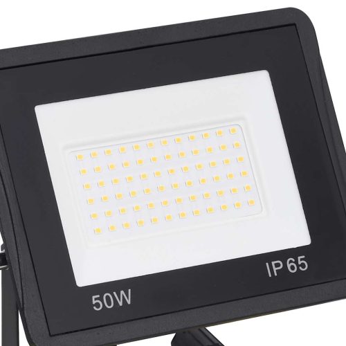  meleg fehér fényű fogantyúval ellátott LED-es reflektor 2x50 W