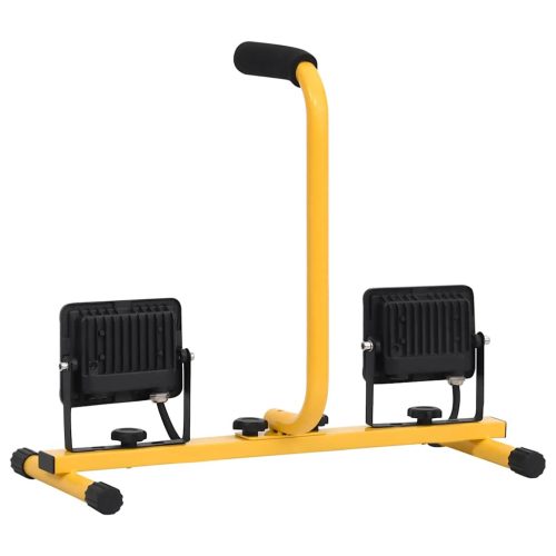  hideg fehér fényű fogantyúval ellátott LED-es reflektor 2x20 W