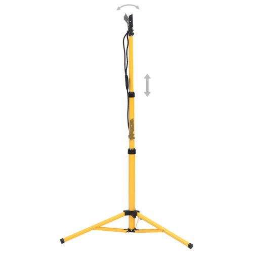  meleg fehér fényű háromlábú LED-es reflektor 2 x 10 W