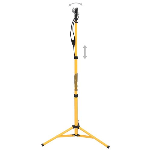  hideg fehér fényű háromlábú LED-es reflektor 2 x 20 W