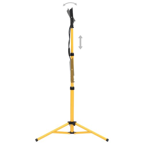  hideg fehér fényű háromlábú LED-es reflektor 2 x 50 W