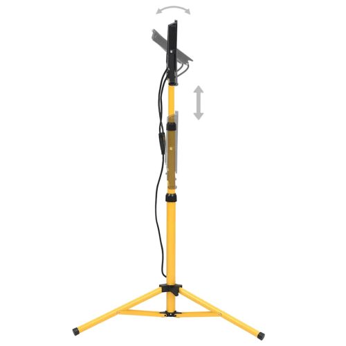  hideg fehér fényű háromlábú LED-es reflektor 2 x 100 W