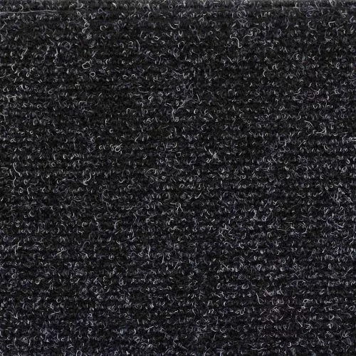  5 db öntapadós lépcsőszőnyeg 56 x 17 x 3 cm fekete félkör alakú