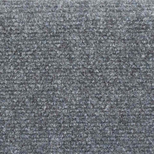  10db világosszürke lyukasztott öntapadó lépcsőszőnyeg 56x17x3cm