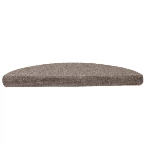  5 db öntapadós lépcsőszőnyeg 56 x 17 x 3 cm bézs félkör alakú