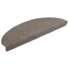  10 db öntapadós lépcsőszőnyeg 65 x 21 x 4 cm bézs félkör alakú nagy