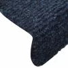  10 db öntapadós lépcsőszőnyeg 65 x 21 x 4 cm sötétkék félkör alakú nagy