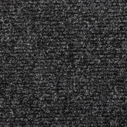  5 db öntapadós lépcsőszőnyeg, szürke, téglalap alakú széllel, 65 x 21 x 4 cm