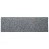 10 db öntapadós lépcsőszőnyeg, világosszürke, téglalap alakú széllel, 65 x 21 x 4 cm