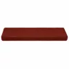  10 db öntapadós lépcsőszőnyeg 65 x 21 x 4 cm bordói téglalap alakú széllel