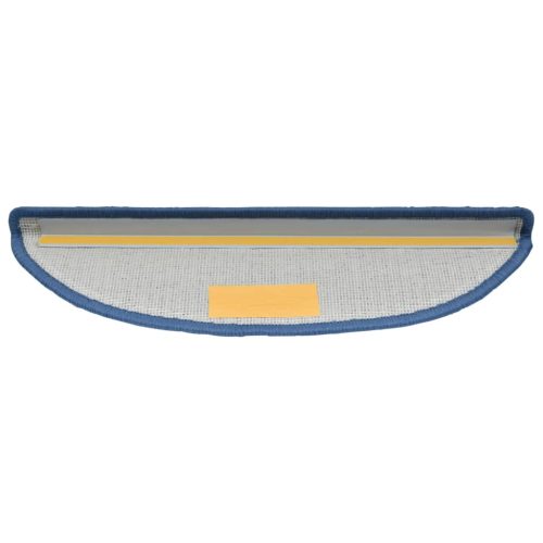  10 db kék félkör alakú lépcsőszőnyeg 56 x 17 x 3 cm