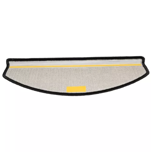  10 db antracitszürke lépcsőszőnyeg 65x24x4 cm