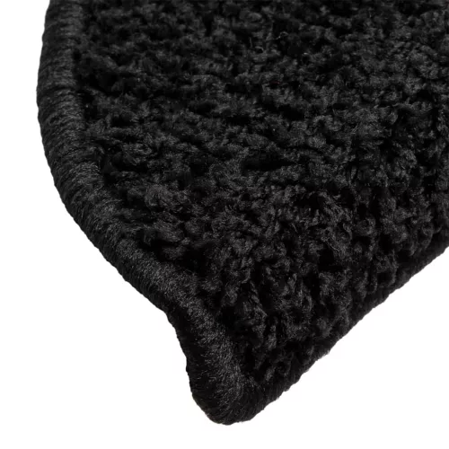  10 db fekete lépcsőszőnyeg 56 x 17 x 3 cm