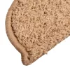  10 db bézs lépcsőszőnyeg 56 x 17 x 3 cm
