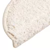 10 db fehér lépcsőszőnyeg 56 x 17 x 3 cm