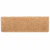  10 db lépcsőszőnyeg 65 x 21 x 4 cm bézs téglalap alakú széllel
