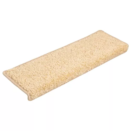  10 db barna lépcsőszőnyeg 65 x 21 x 4 cm