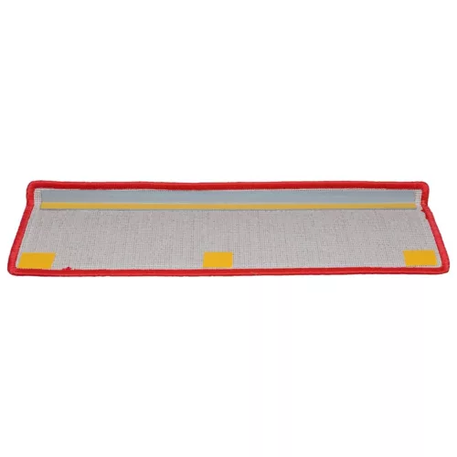 10 db piros lépcsőszőnyeg 65 x 21 x 4 cm
