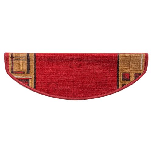  5 db piros öntapadó lépcsőszőnyeg 65x21x4 cm