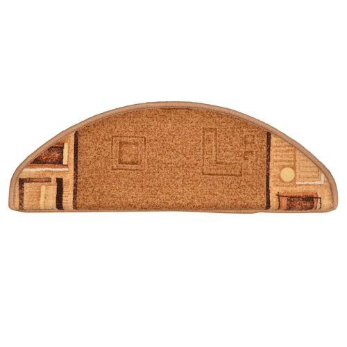  5 db bézs öntapadó lépcsőszőnyeg 65x21x4 cm