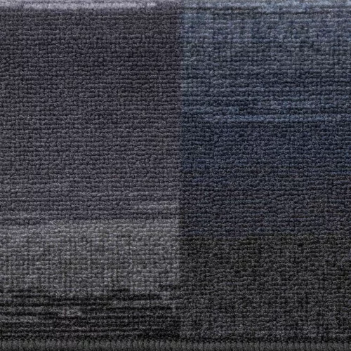  10 db fekete és szürke öntapadó lépcsőszőnyeg 65x21x4 cm