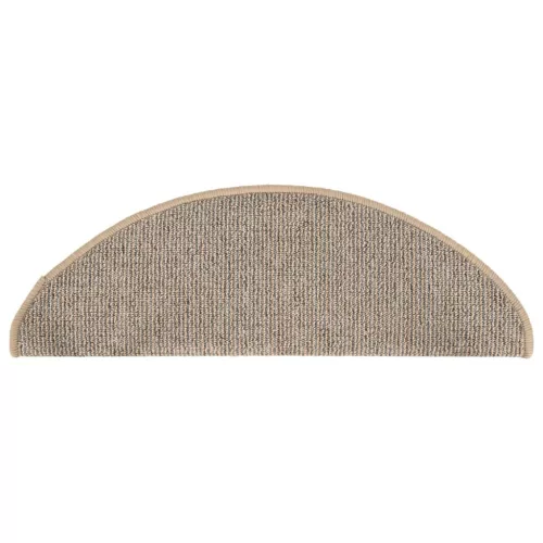  15 db szürke-barna lépcsőszőnyeg 65 x 21 x 4 cm