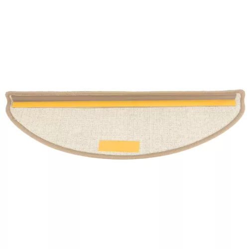  15 db szürke-barna lépcsőszőnyeg 65 x 21 x 4 cm