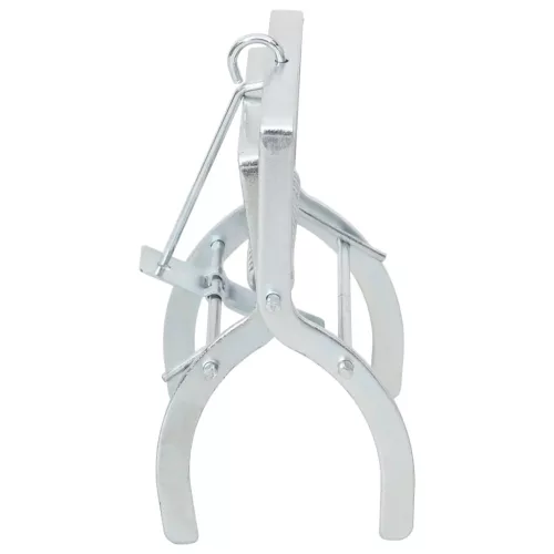  4 db ezüstszínű horganyzott acél vakondcsapda