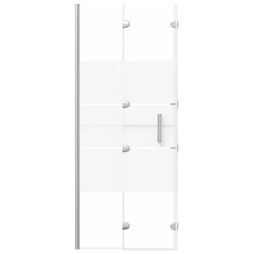  fekete ESG zuhany-harmonikaajtó 120 x 140 cm