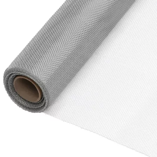  ezüstszínű rozsdamentes acélháló 100 x 2000 cm