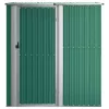  zöld horganyzott acél kerti fészer 180,5 x 97 x 209,5 cm