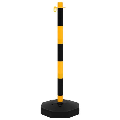  lánctartóoszlop-szett 10 m-es műanyag lánccal