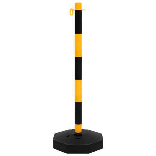  lánctartóoszlop-szett 10 m-es műanyag lánccal