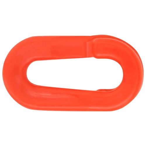  10 db polietilén forgalomterelő oszlop lánccal 75 cm